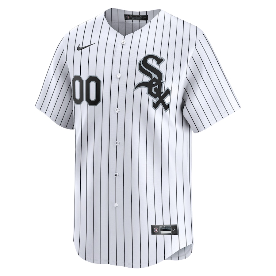 Men's Chicago White Sox White Home Limited Pick-A-Player Retired Roster Jersey