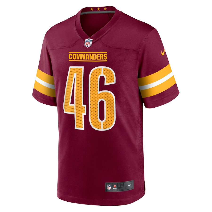Brandon Bouyer-Randle 46 Washington Commanders Game Men Jersey - Burgundy