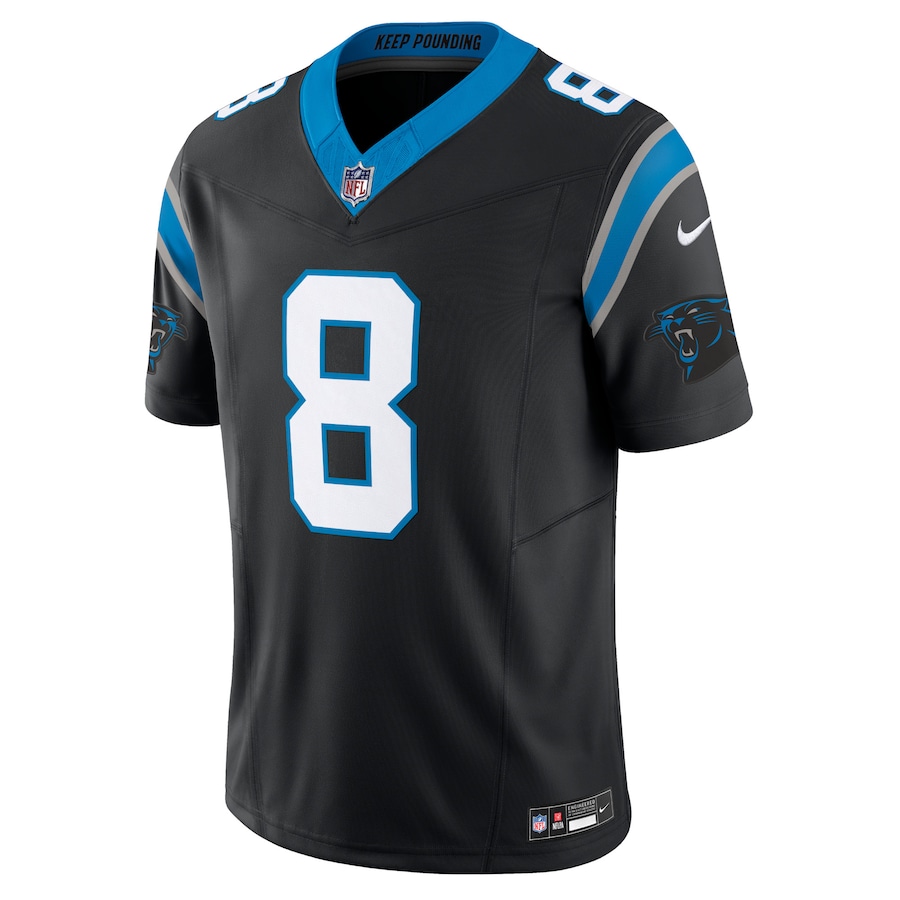 Mens Carolina Panthers Jaycee Horn Black Vapor F.U.S.E. Limited Jersey