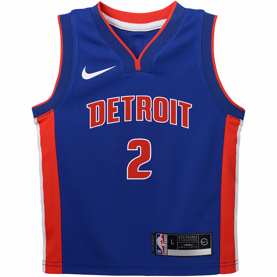 Infant Detroit Pistons Cade Cunningham Nike Blue Swingman Player Jersey - Icon Edition