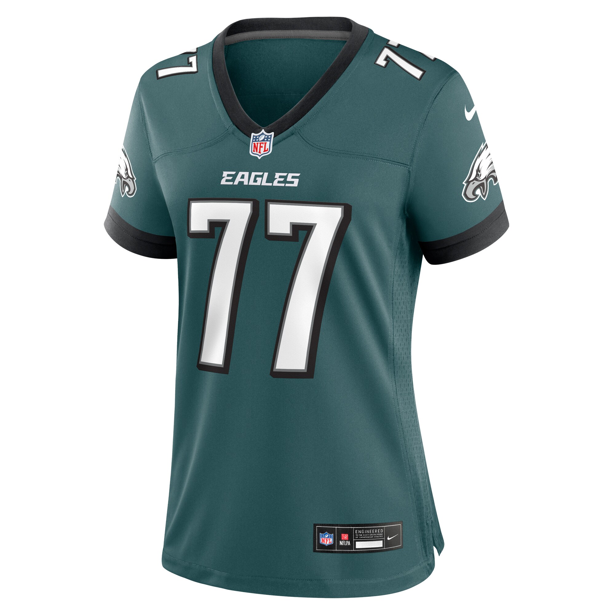 Matt Hennessy Philadelphia Eagles Women's Game Jersey - Midnight Green