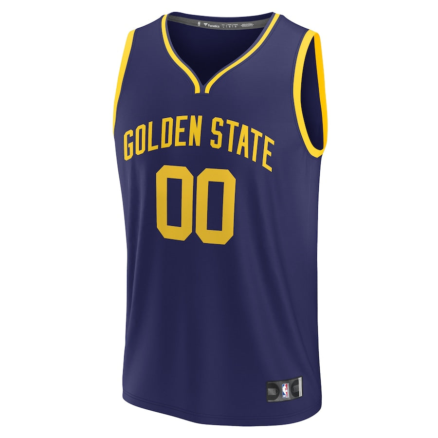 Youth Golden State Warriors Branded Navy 2022/23 Fast Break Custom Jersey