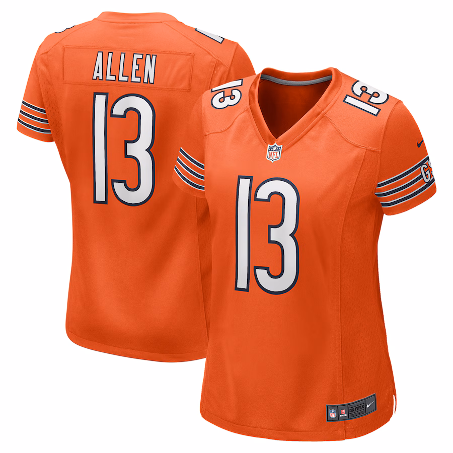 Keenan Allen Chicago Bears Nike Women's Alternate Game Jersey - Orange