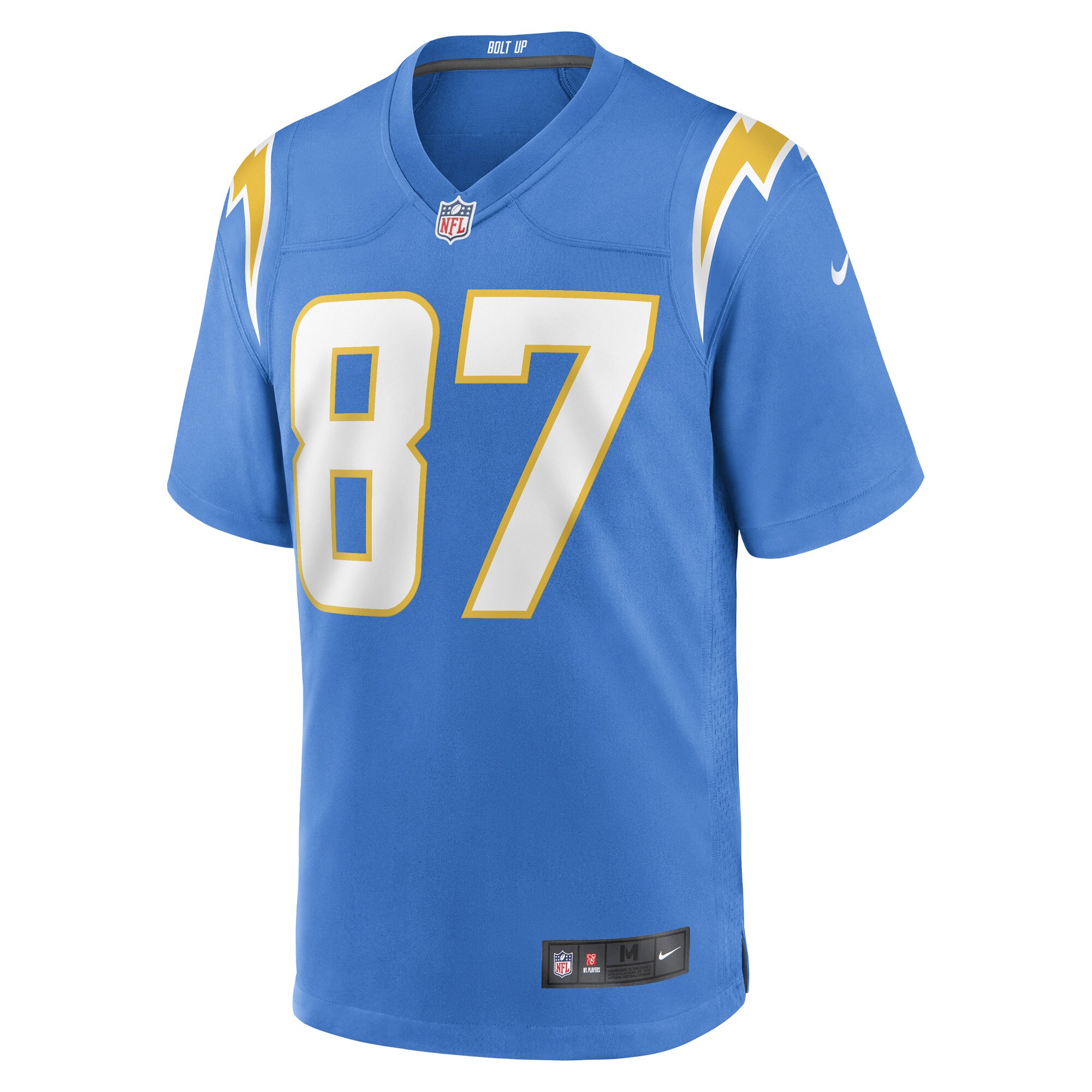 Hunter Kampmoyer Los Angeles Chargers Game Player Jersey - Powder Blue