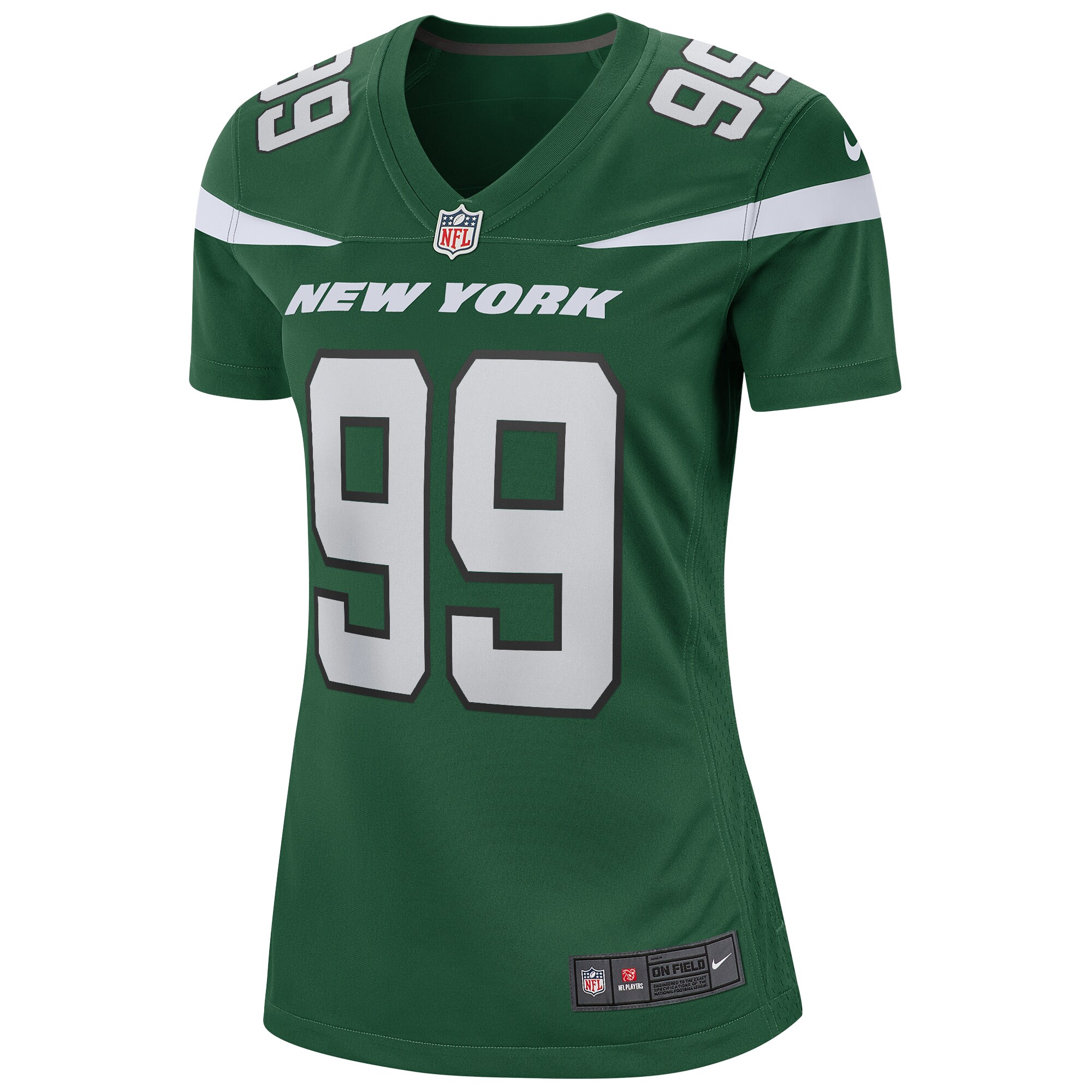 Mark Gastineau New York Jets Women's Game Retired Player Jersey - Gotham Green