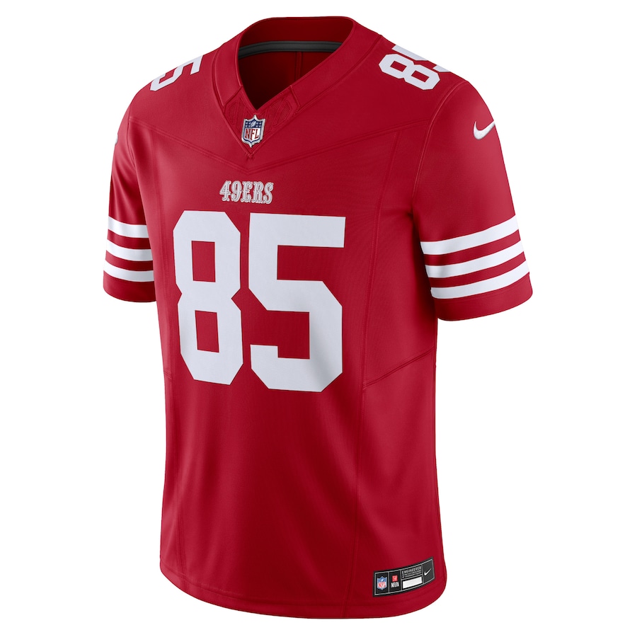 Mens San Francisco 49ers George Kittle Scarlet Vapor F.U.S.E. Limited Jersey