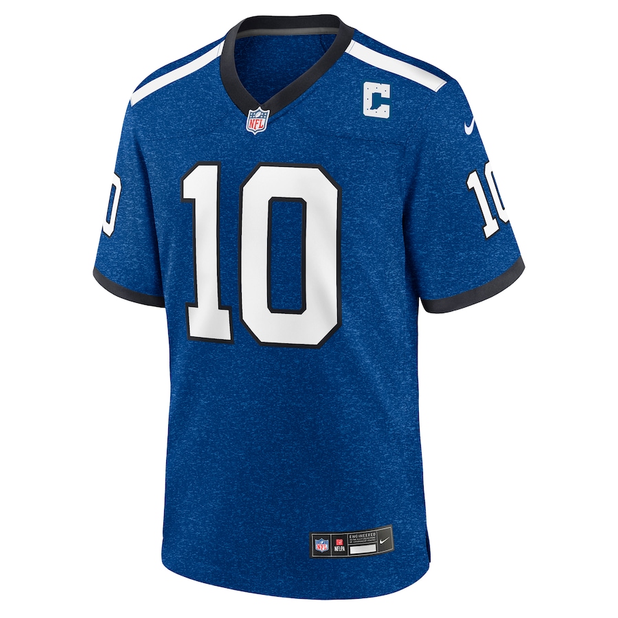 Mens Indianapolis Colts Gardner Minshew Royal Indiana Nights Alternate Game Jersey