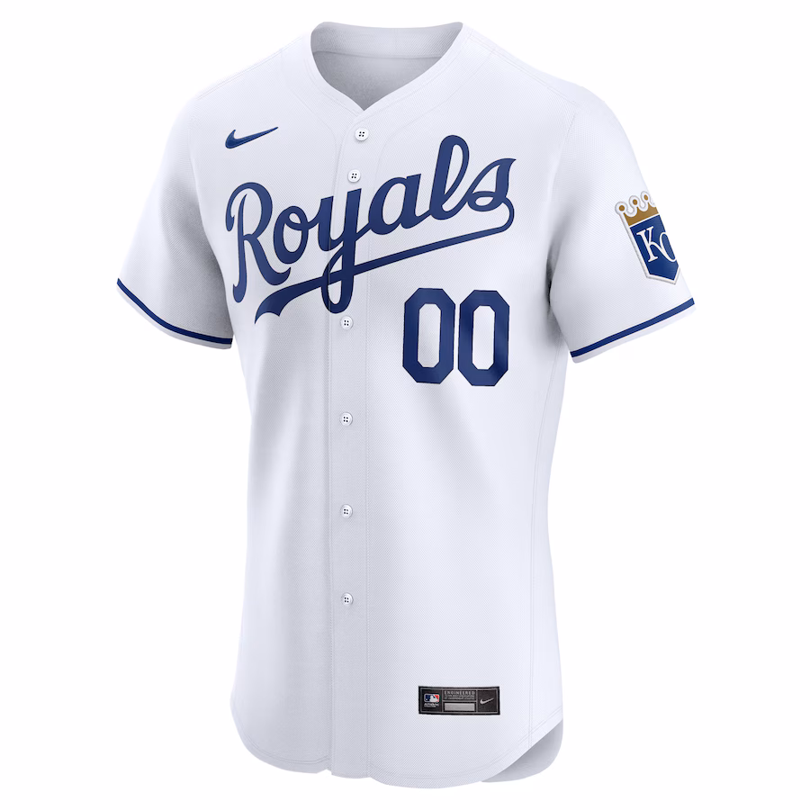 Women's Kansas City Royals Nike White Home Elite Pick-A-Player Retired Roster Jersey