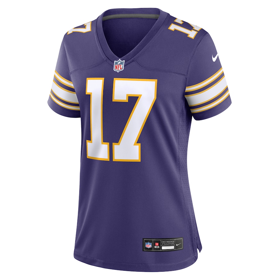 Womens Minnesota Vikings K.J. Osborn Purple Classic Player Game Jersey