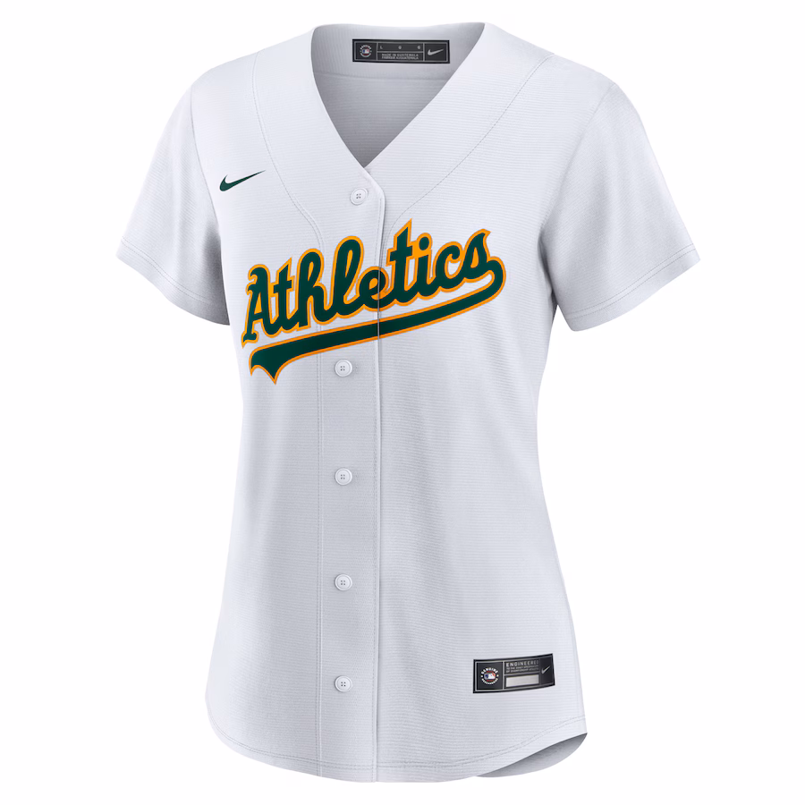 Youth Oakland Athletics Khris Davis Nike White Home Replica Player Jersey