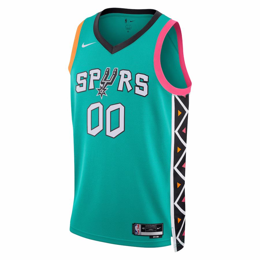 Unisex San Antonio Spurs Nike Turquoise 2022/23 2022/23 Swingman Custom Jersey - City Edition