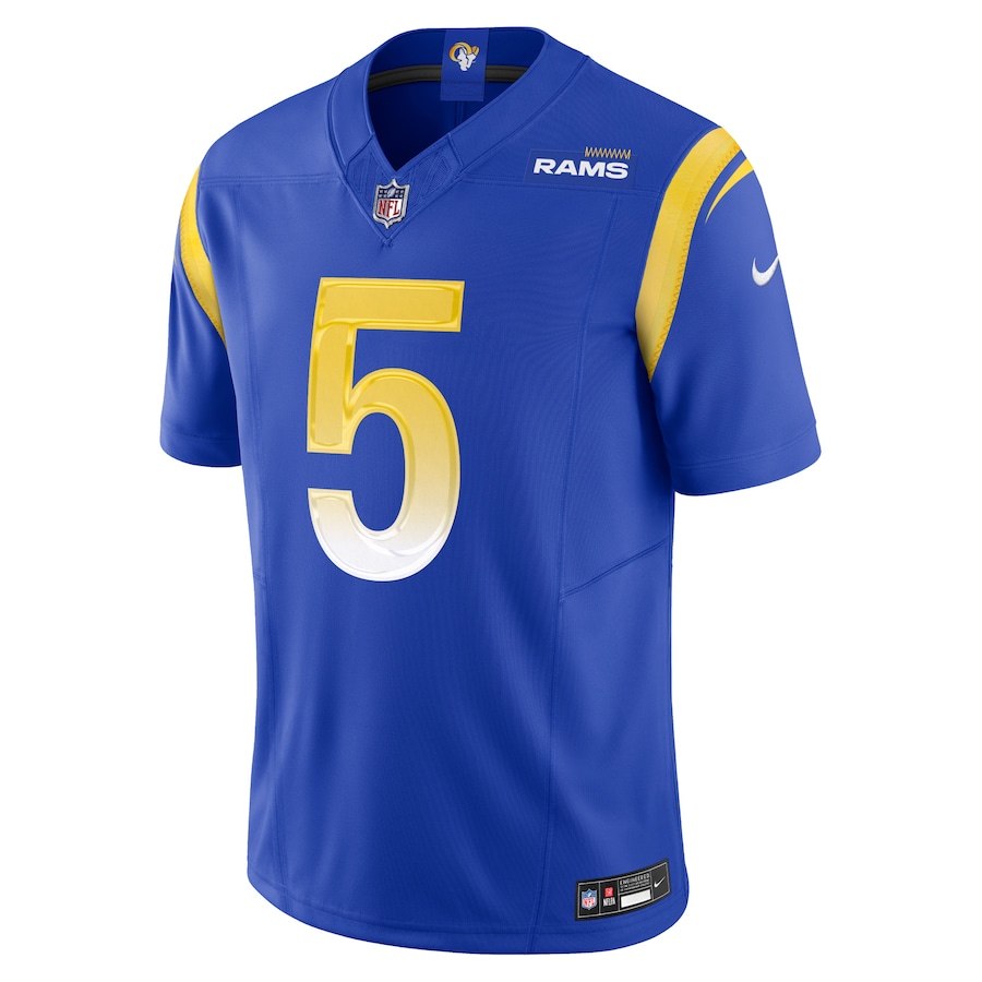 Mens Los Angeles Rams Jalen Ramsey Royal Vapor F.U.S.E. Limited Jersey