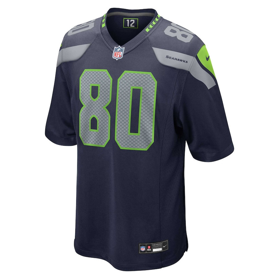 Steve Largent 80 Seattle Seahawks Men Retired Game Jersey - College Navy