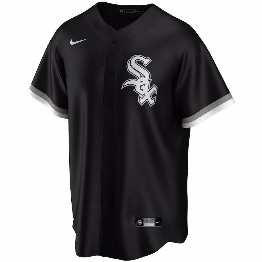 Women's Chicago White Sox Yoan Moncada Nike Black Alternate Replica Player Jersey