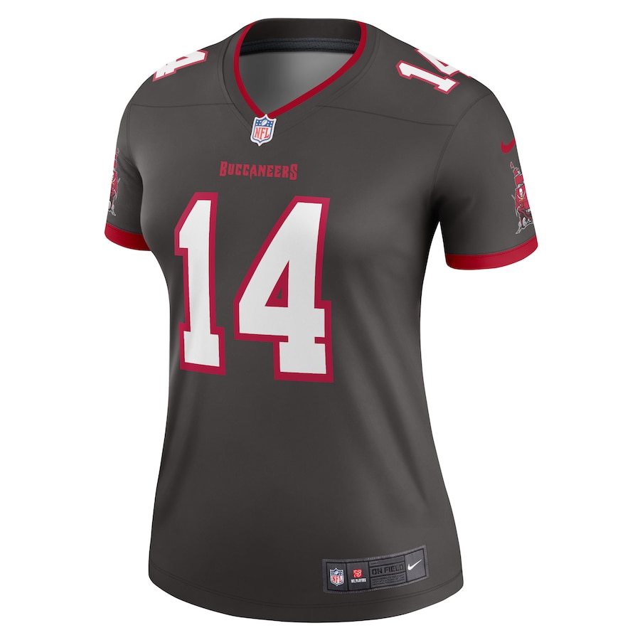Womens Tampa Bay Buccaneers Chris Godwin Pewter Alternate Legend Jersey