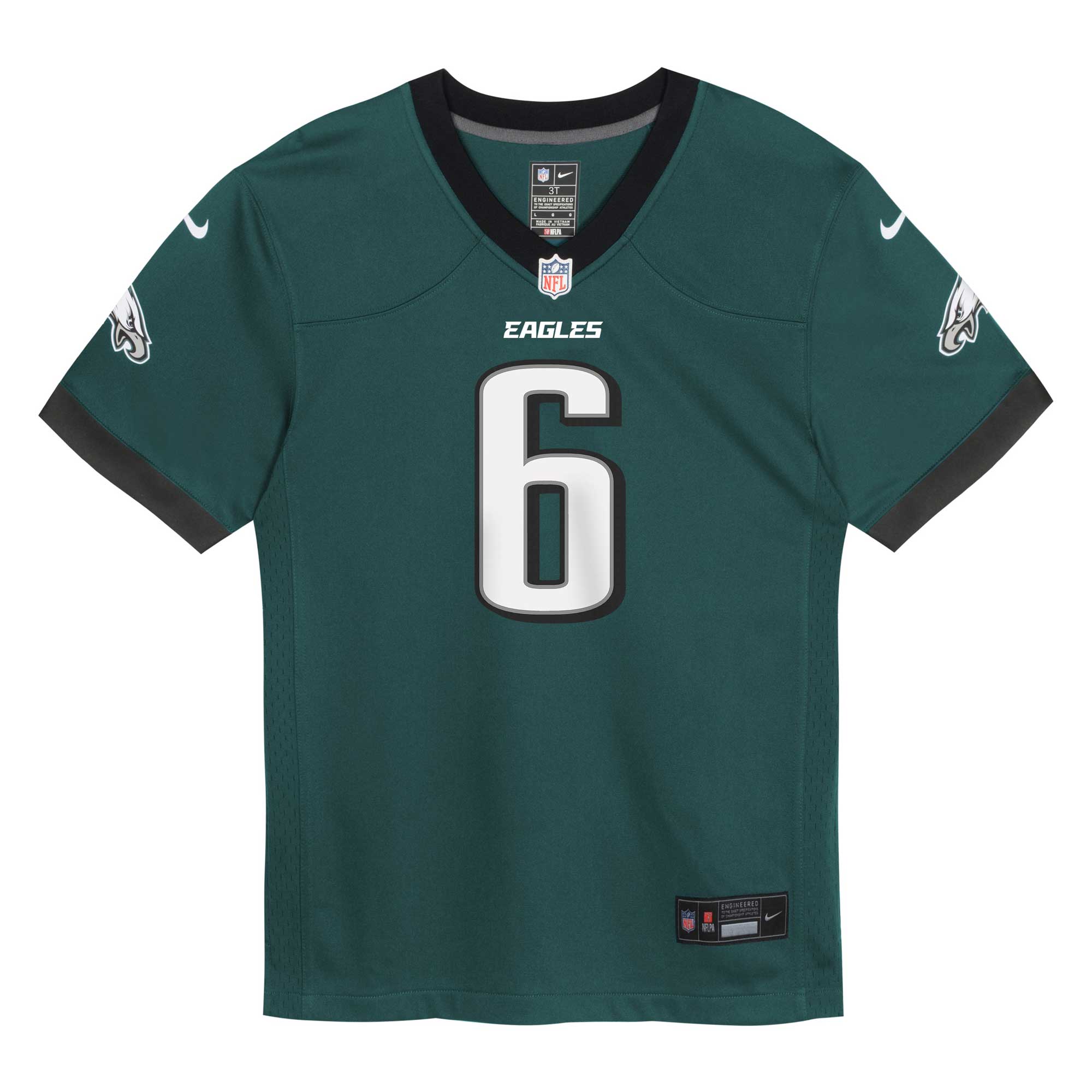 DeVonta Smith Philadelphia Eagles Toddler Game Jersey - Midnight Green