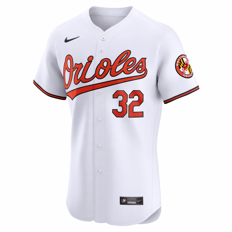 Youth Baltimore Orioles Ryan O'Hearn Nike White Home Elite Player Jersey