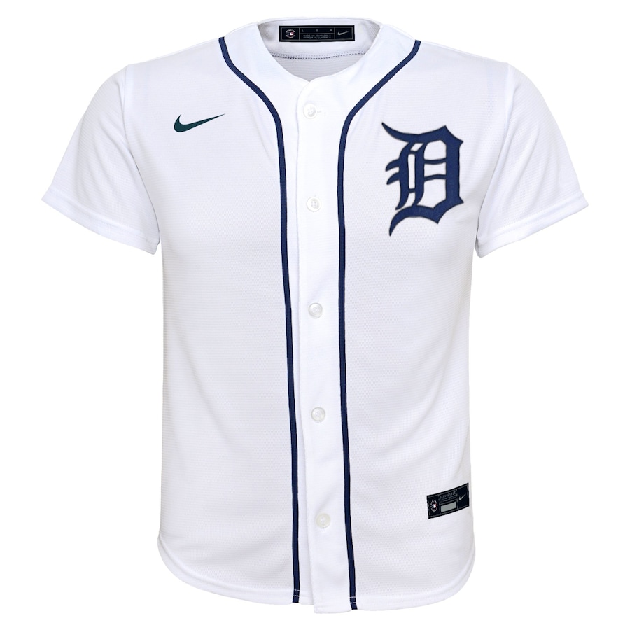 Youth Detroit Tigers Spencer Torkelson White Home Replica Player Jersey