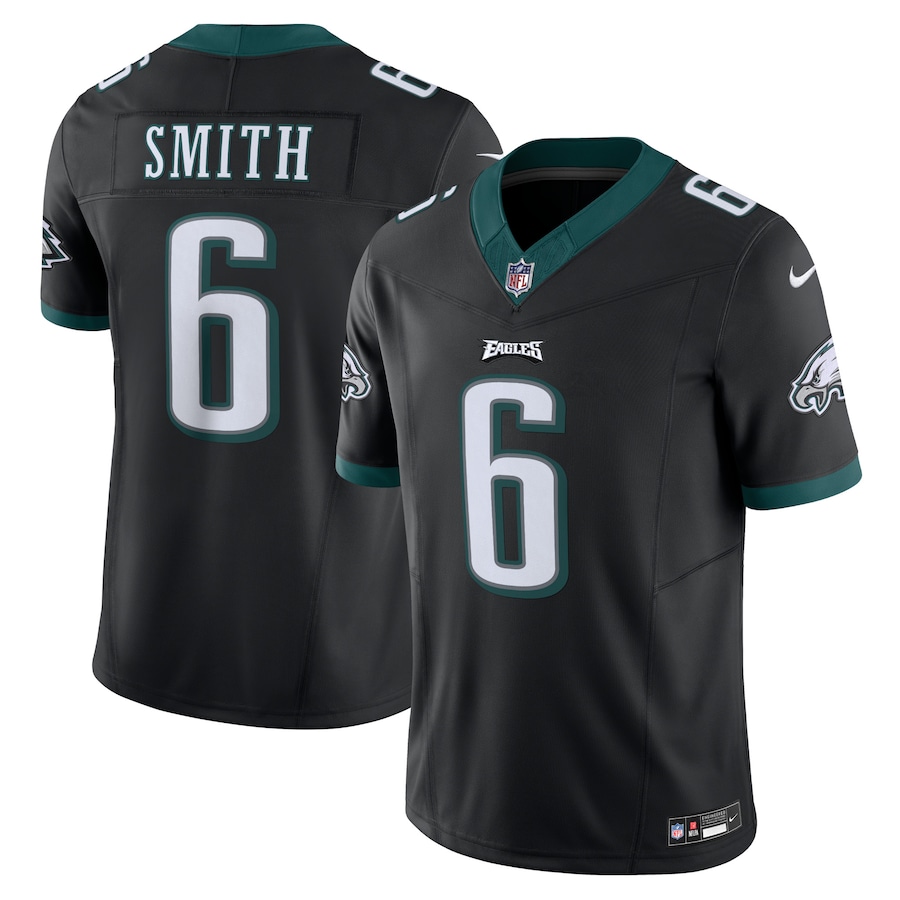 Mens Philadelphia Eagles DeVonta Smith Black Vapor F.U.S.E. Limited Jersey