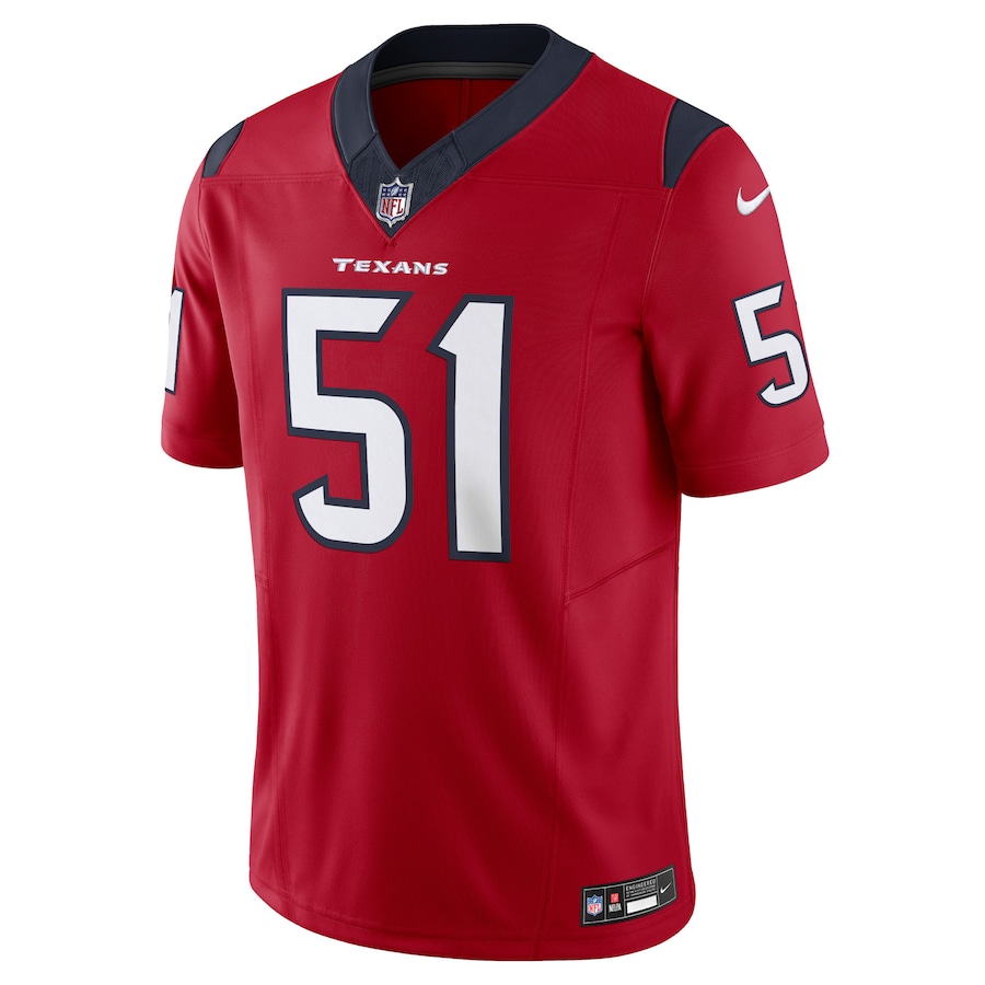 Mens Houston Texans Will Anderson Jr. Red Vapor F.U.S.E. Limited Jersey