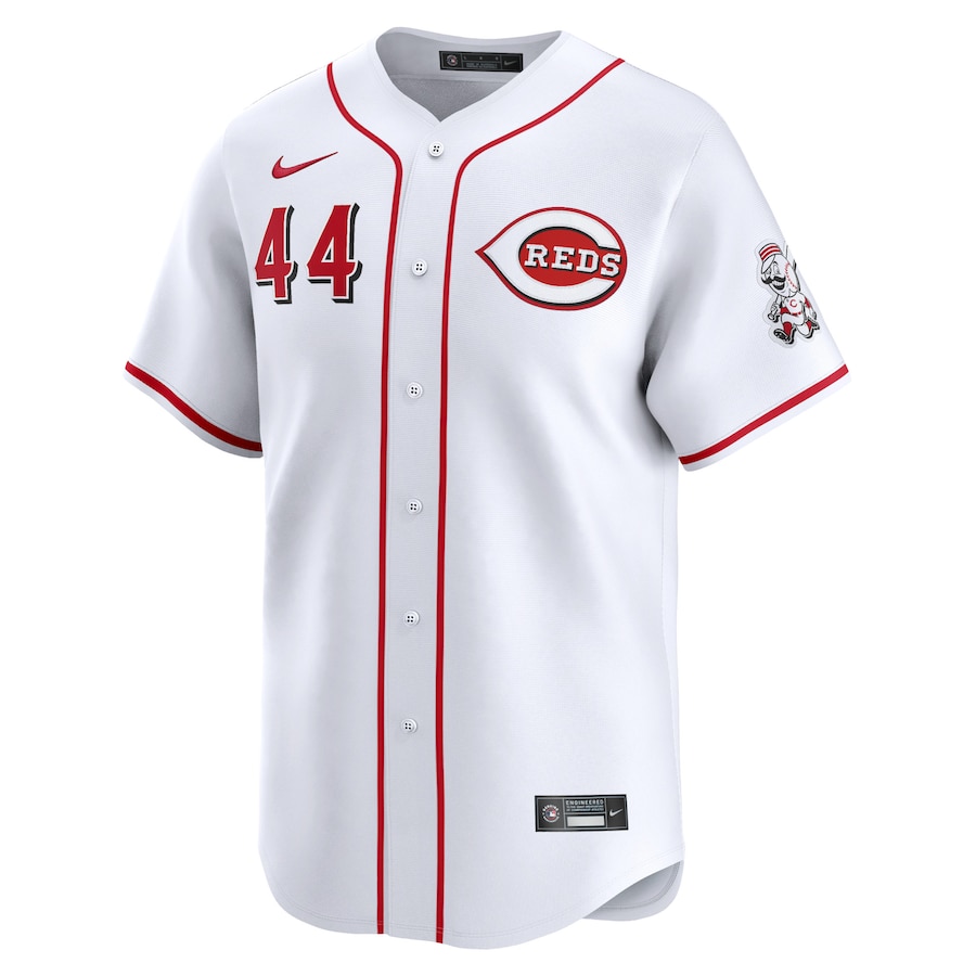 Men's Cincinnati Reds Elly De La Cruz White Home Limited Player Jersey