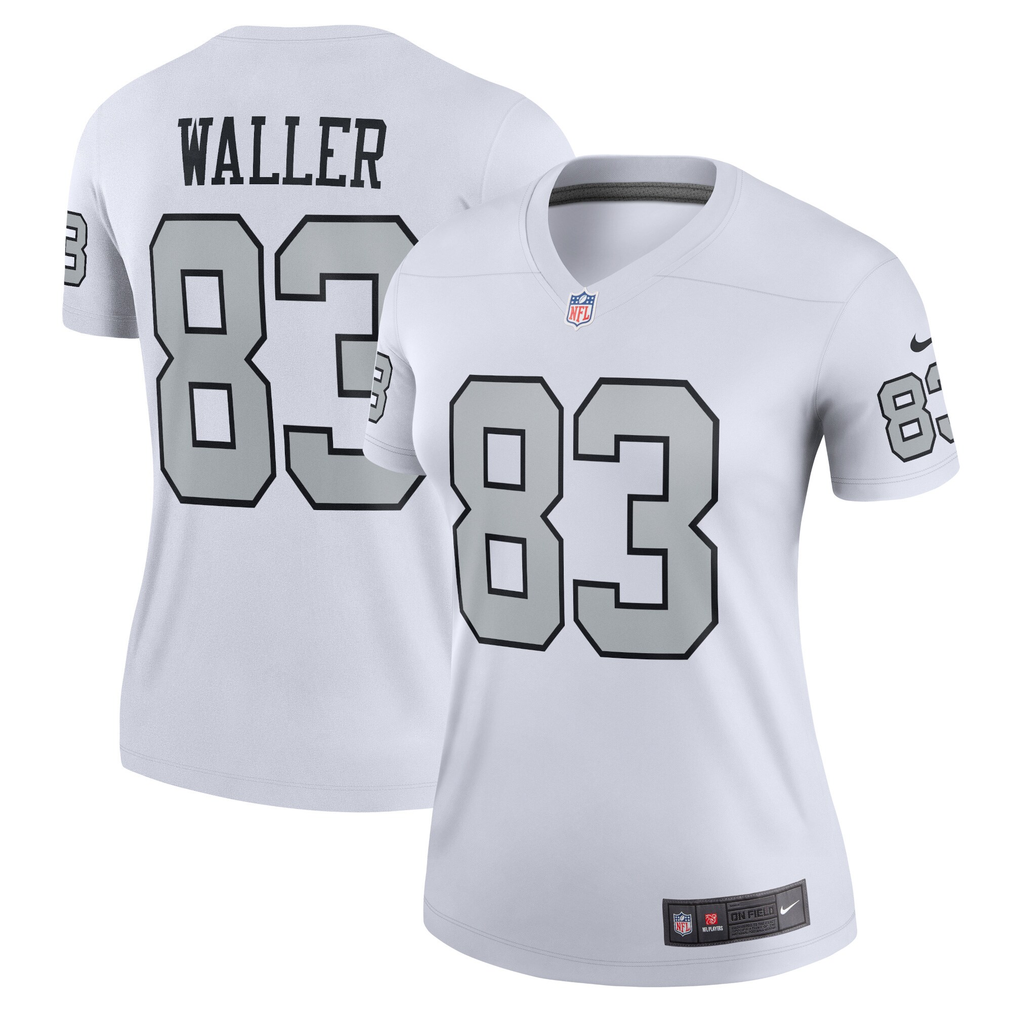 Darren Waller Las Vegas Raiders Women's Alternate Legend Jersey - White
