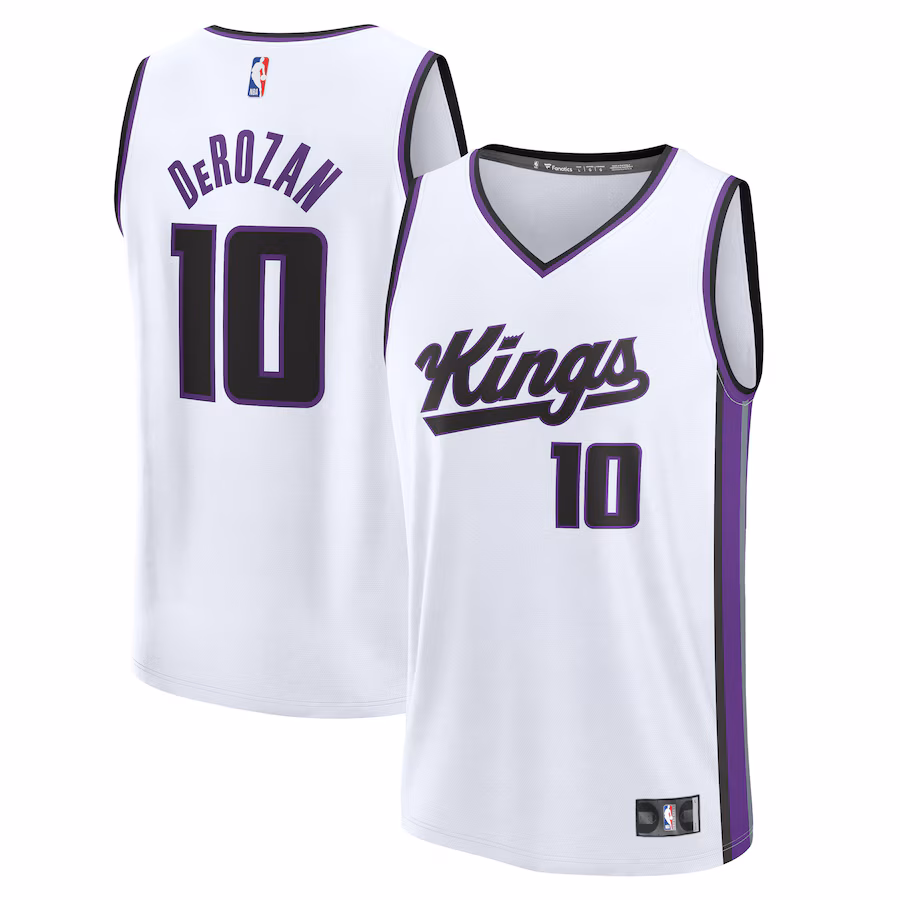 DeMar DeRozan Sacramento Kings Fanatics Youth Fast Break Replica Player Jersey - Association Edition - White