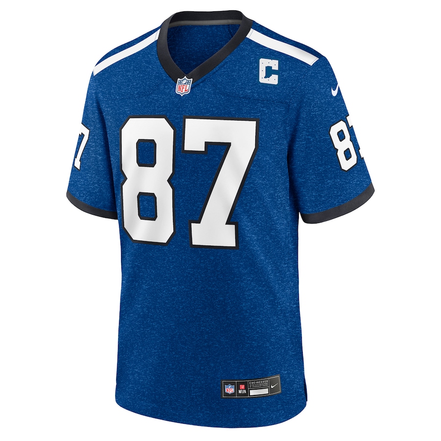 Mens Indianapolis Colts Reggie Wayne Royal Indiana Nights Alternate Game Jersey