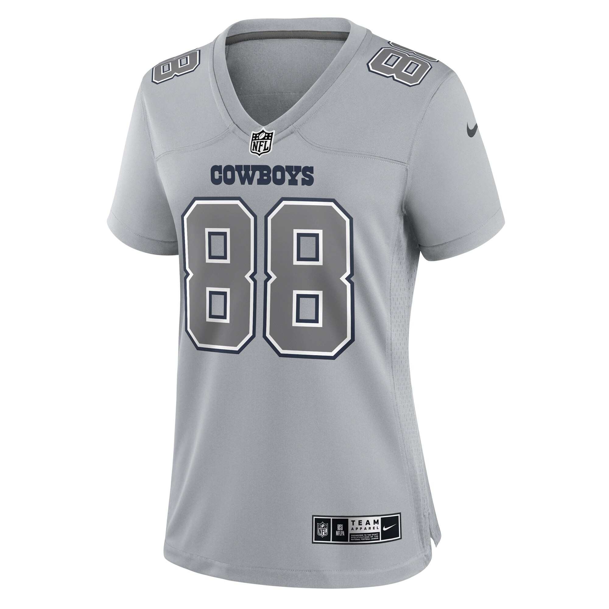 CeeDee Lamb Dallas Cowboys Women's Atmosphere Fashion Game Jersey - Gray