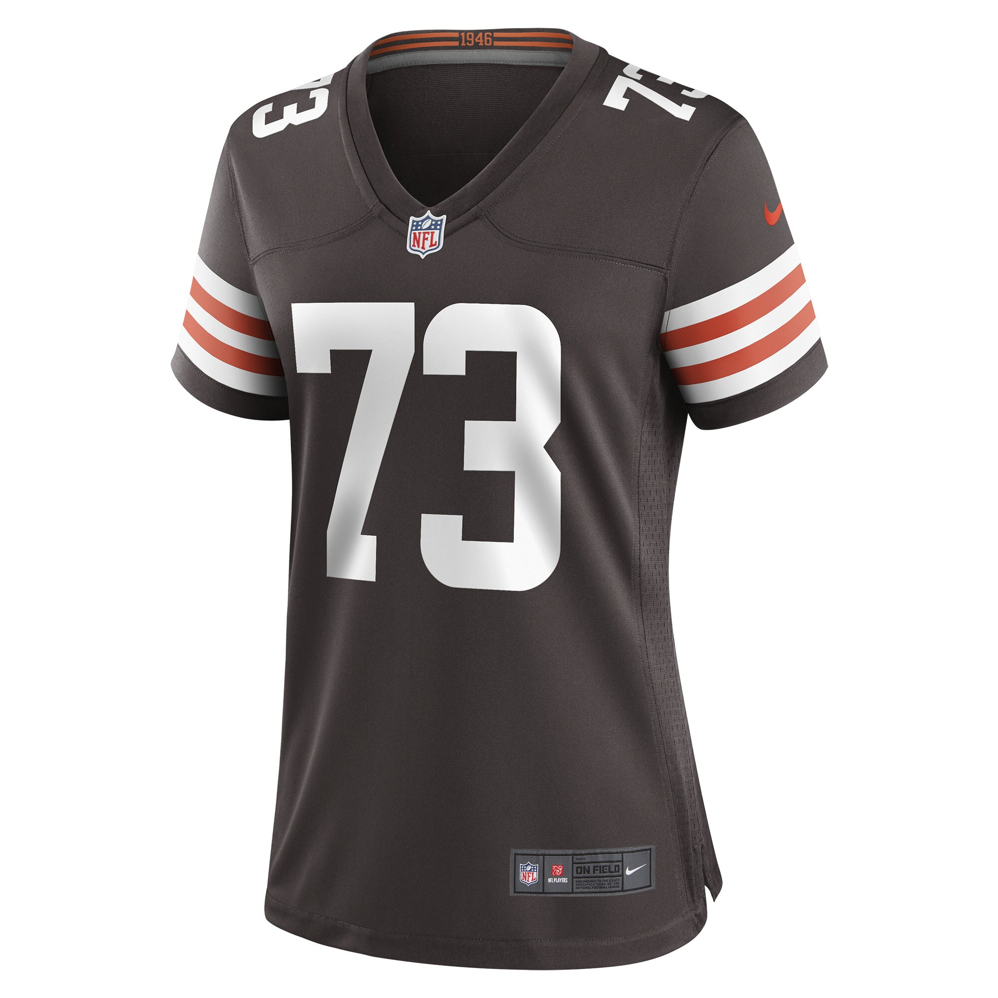 Joe Thomas Cleveland Browns Women's Retired Game Player Jersey - Brown