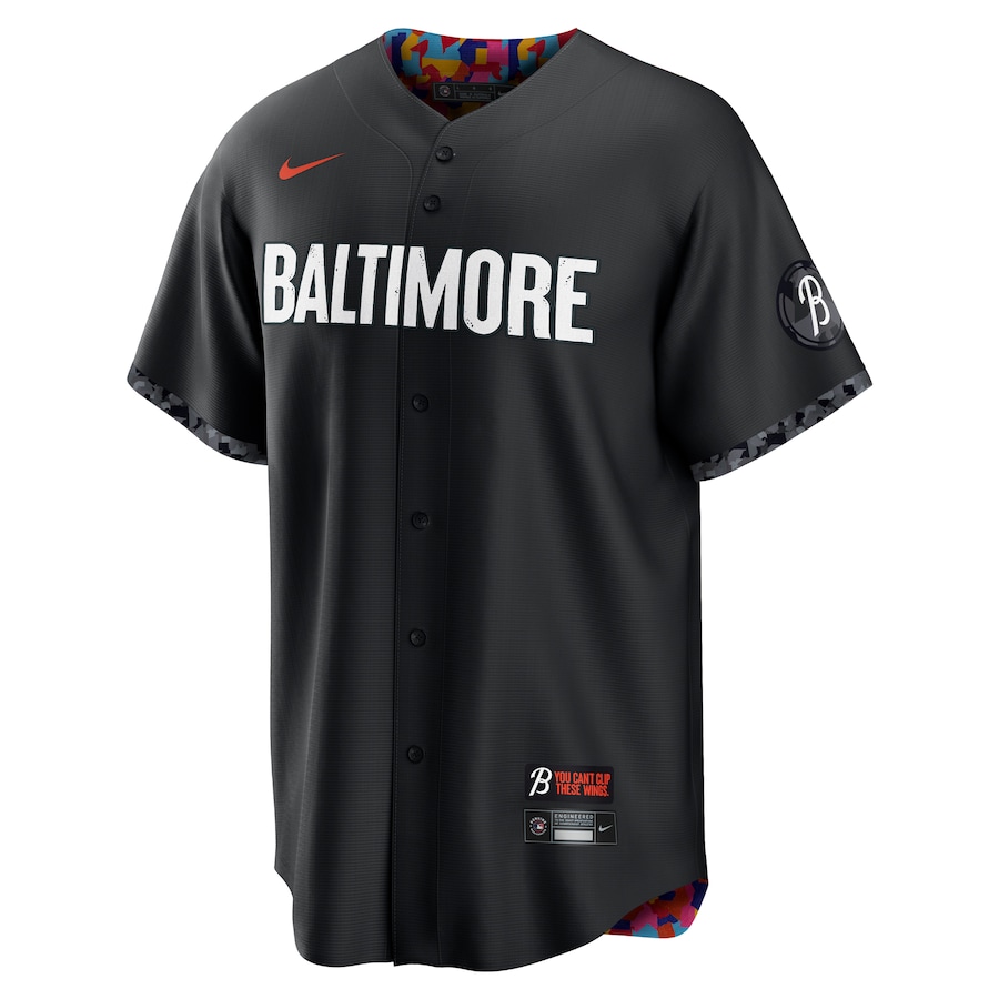 Men's Baltimore Orioles Cal Ripken Black City Connect Replica Player Jersey