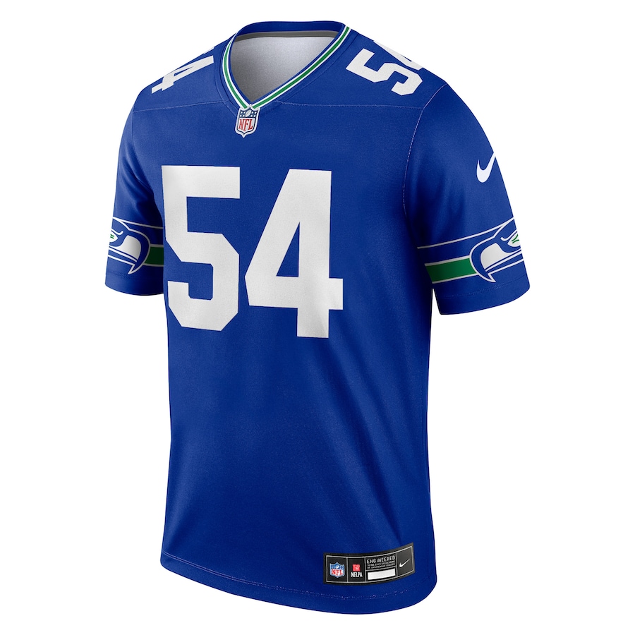 Mens Seattle Seahawks Bobby Wagner Royal Alternate Legend Player Jersey