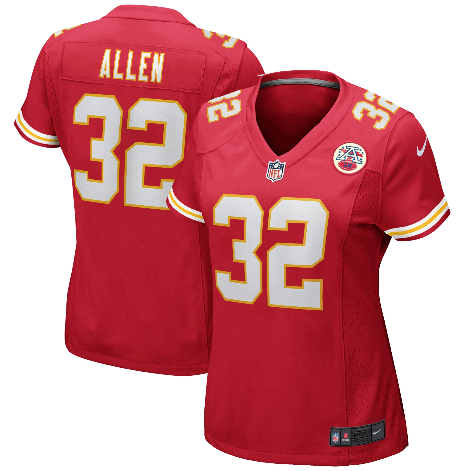 Marcus Allen Kansas City Chiefs Women's Game Retired Player Jersey - Red