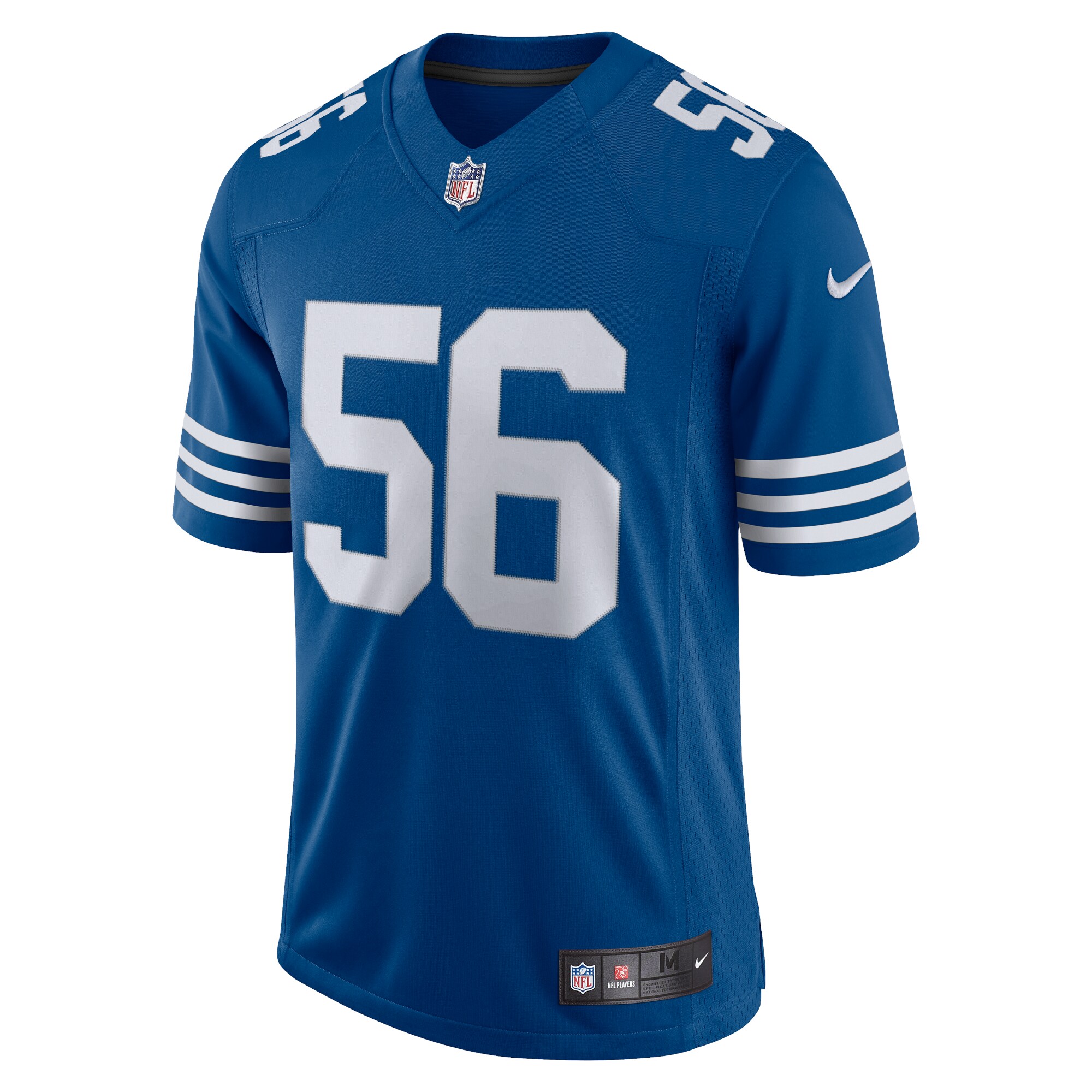 Men's Quenton Nelson Royal Indianapolis Colts Alternate Vapor Limited Jersey