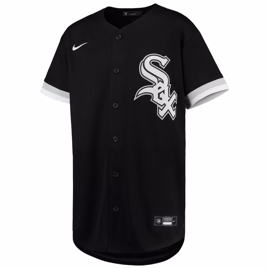 Women's Chicago White Sox Eloy Jimenez Nike Black Alternate Replica Player Jersey