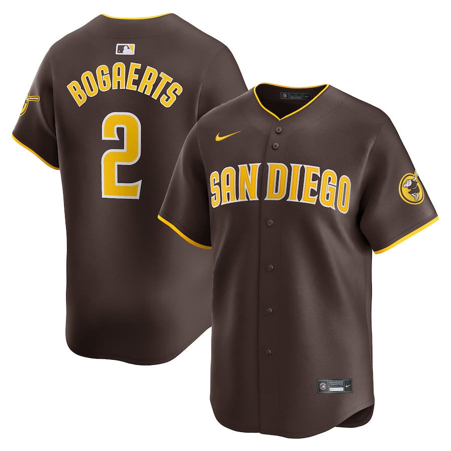 Men's San Diego Padres Xander Bogaerts Red Away Limited Player Jersey