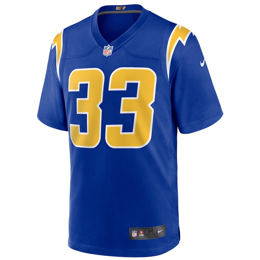 Mens Los Angeles Chargers Derwin James Royal 2nd Alternate Game Jersey