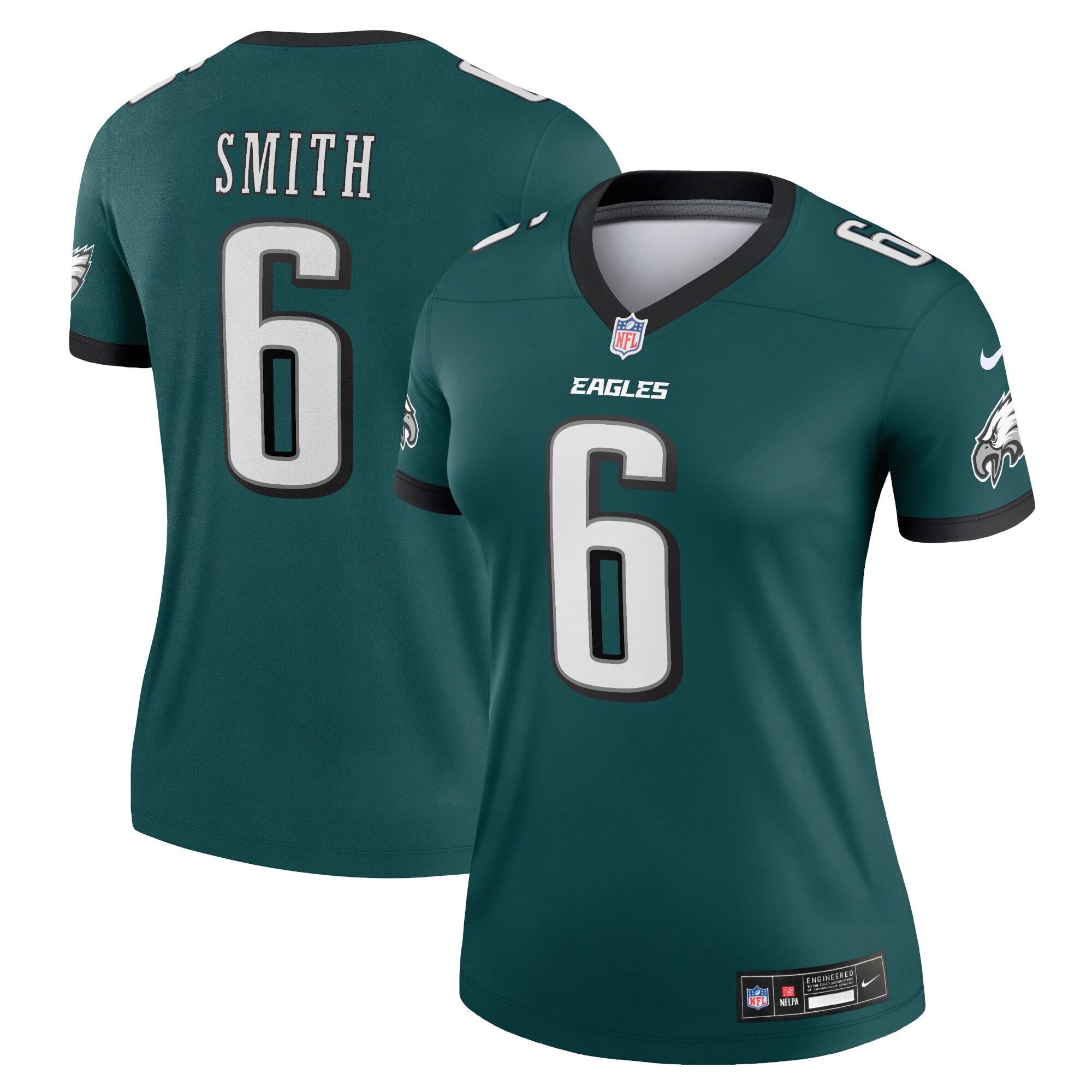 DeVonta Smith Philadelphia Eagles Women's Legend Jersey - Midnight Green