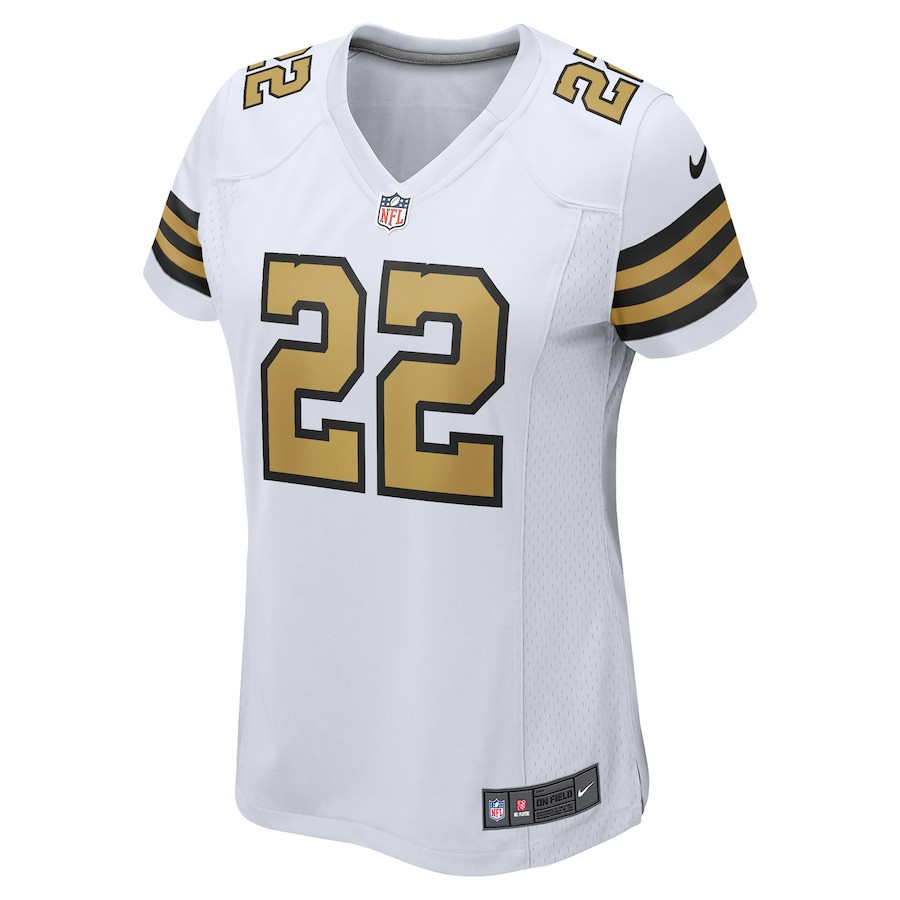 Rashid Shaheed 22 New Orleans Saints Women Alternate Game Jersey - White