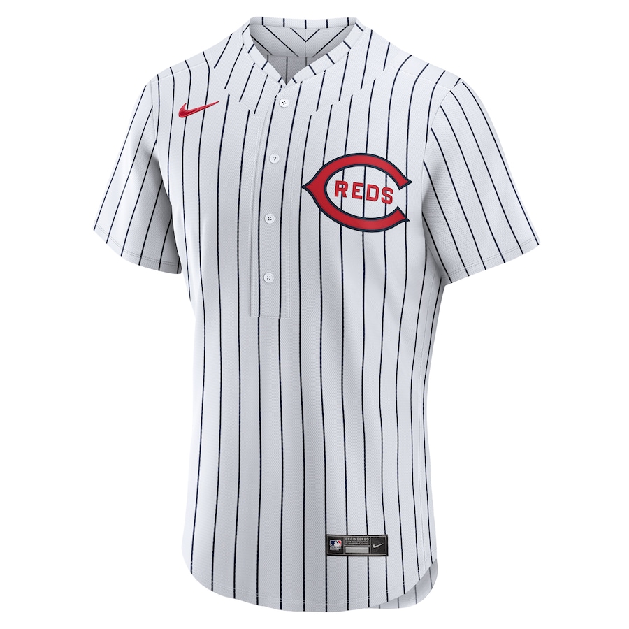 Men's Cincinnati Reds White 2022 MLB at Field of Dreams Game Authentic Team Jersey