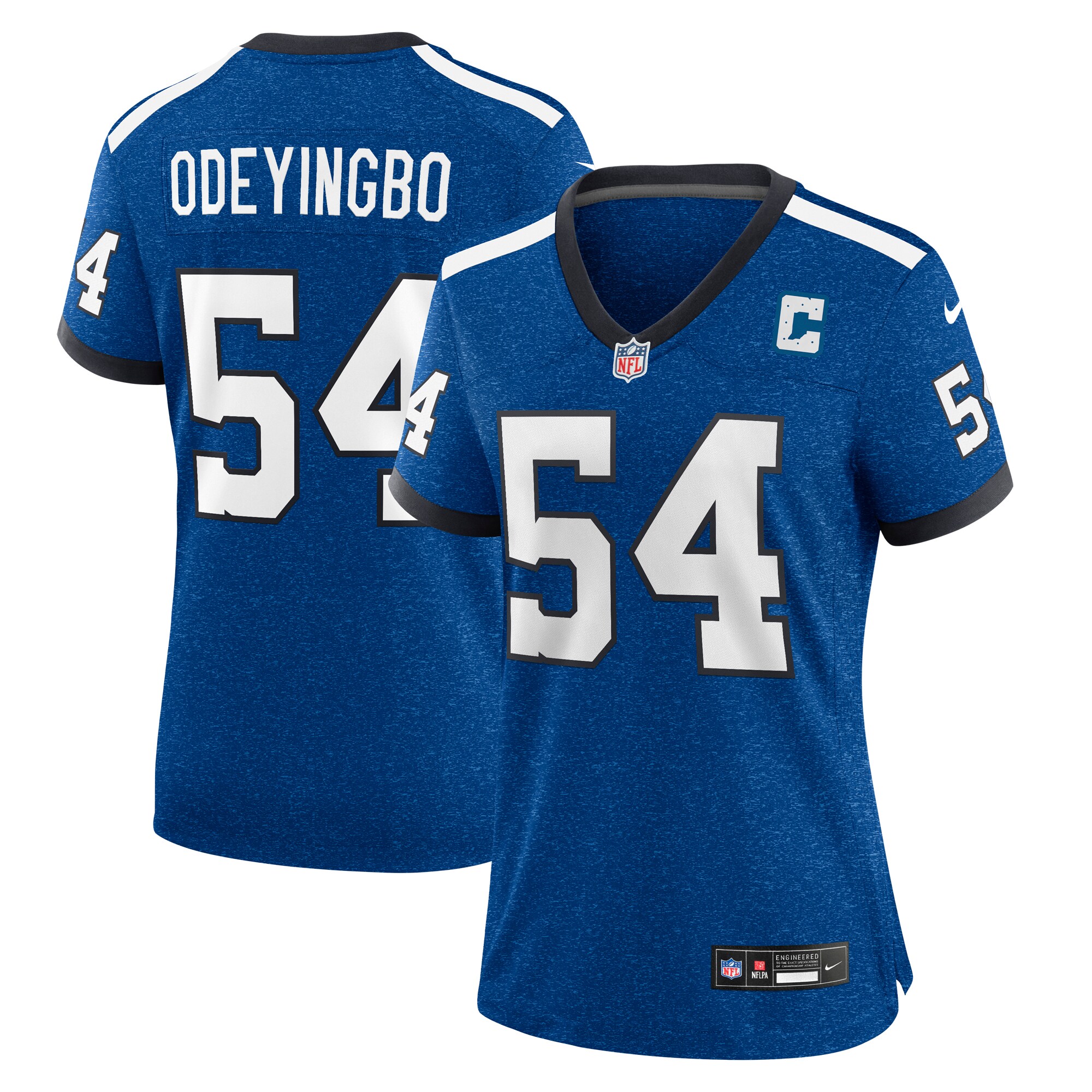 Dayo Odeyingbo Indianapolis Colts Women's Indiana Nights Alternate Game Jersey - Royal