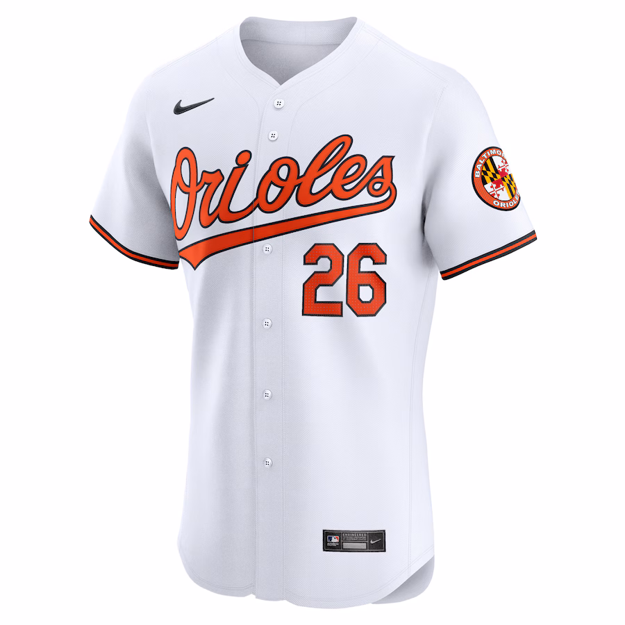 Youth Baltimore Orioles Ryan McKenna Nike White Home Elite Player Jersey