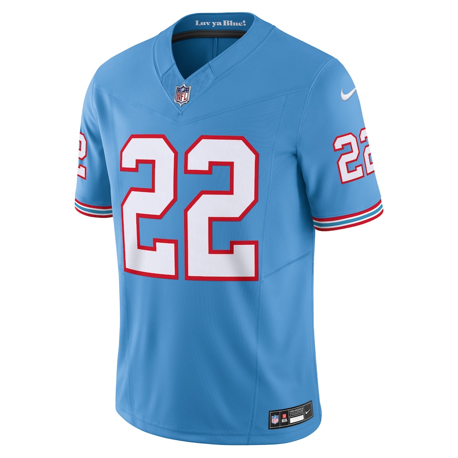 Mens Tennessee Titans Derrick Henry Light Blue Vapor F.U.S.E. Limited Jersey