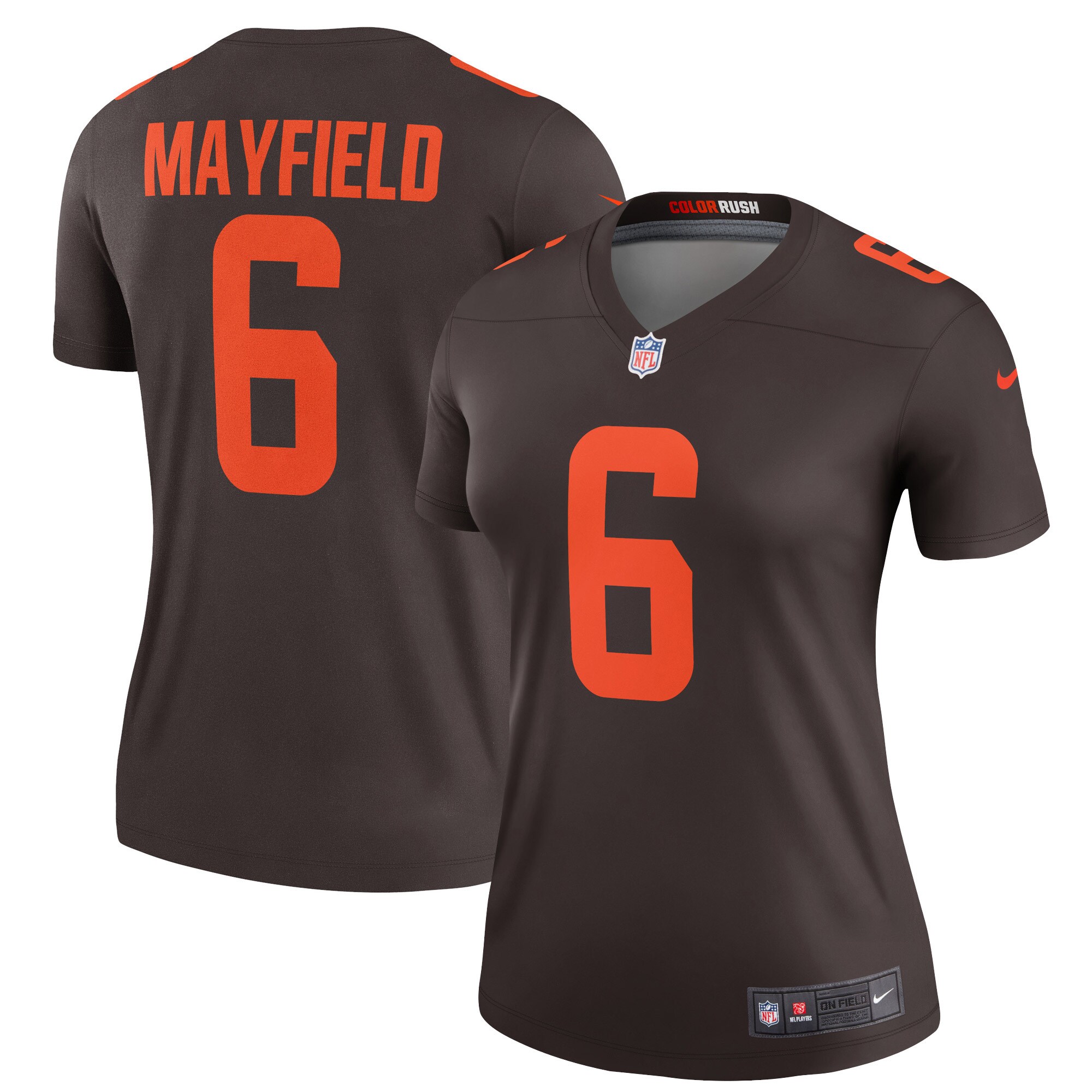 Baker Mayfield Cleveland Browns Women's Alternate Legend Jersey - Brown
