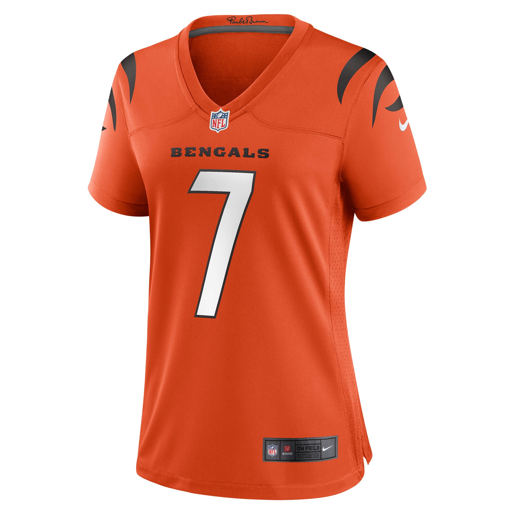 Boomer Esiason Cincinnati Bengals Women's Retired Game Jersey - Orange