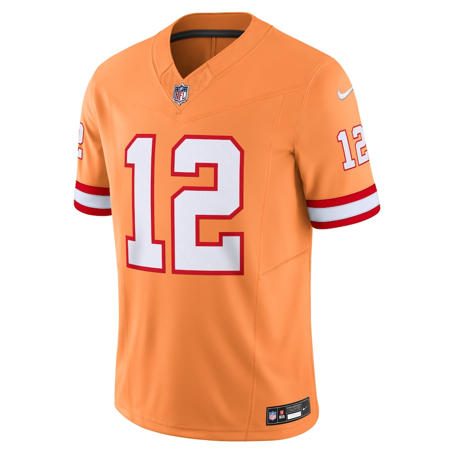 Mens Tampa Bay Buccaneers Tom Brady Orange Vapor F.U.S.E. Limited Jersey