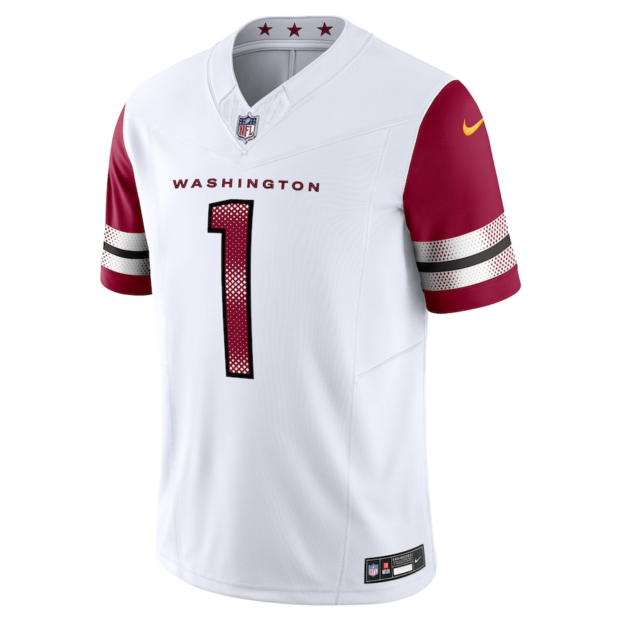 Mens Washington Commanders Jahan Dotson White Vapor F.U.S.E. Limited Jersey