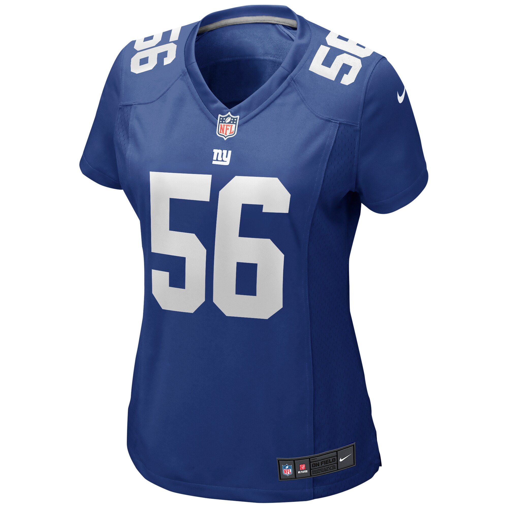 Lawrence Taylor New York Giants Women's Game Retired Player Jersey - Royal