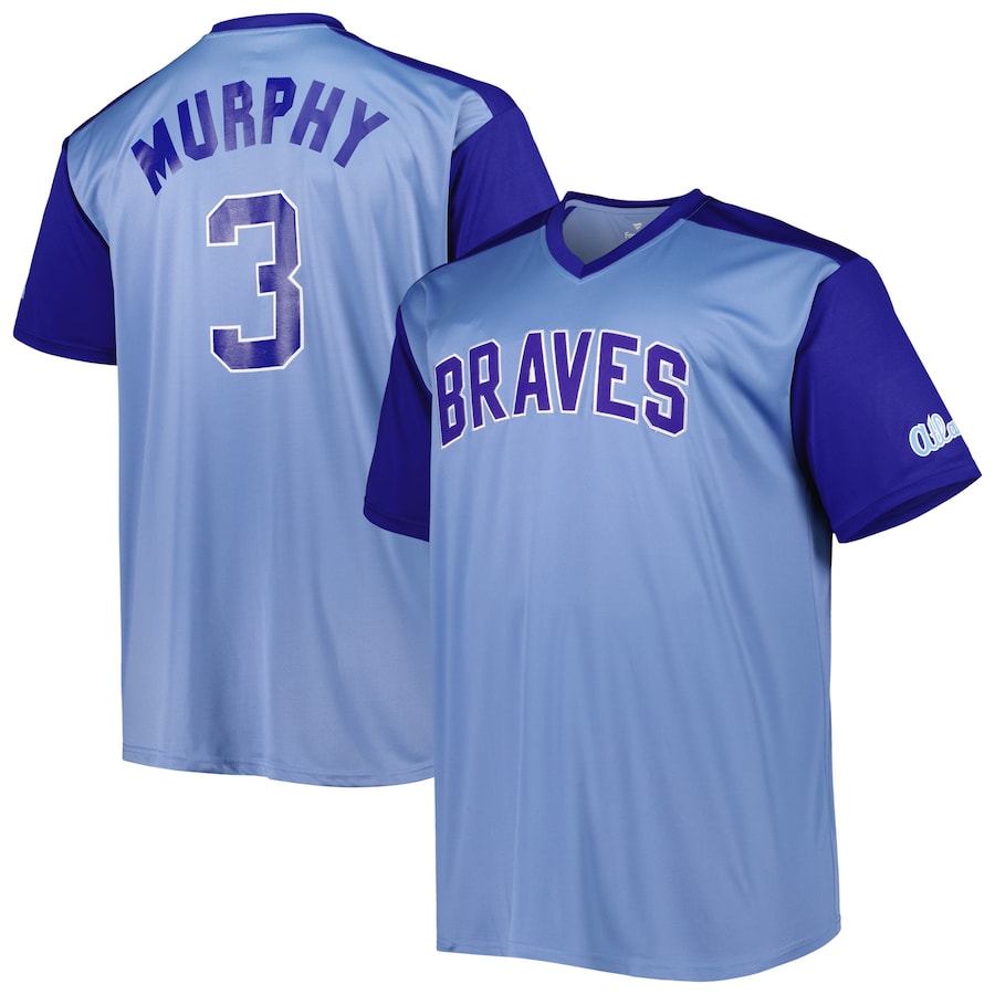 Men's Atlanta Braves Dale Murphy Blue/Royal Cooperstown Collection Replica Player Jersey