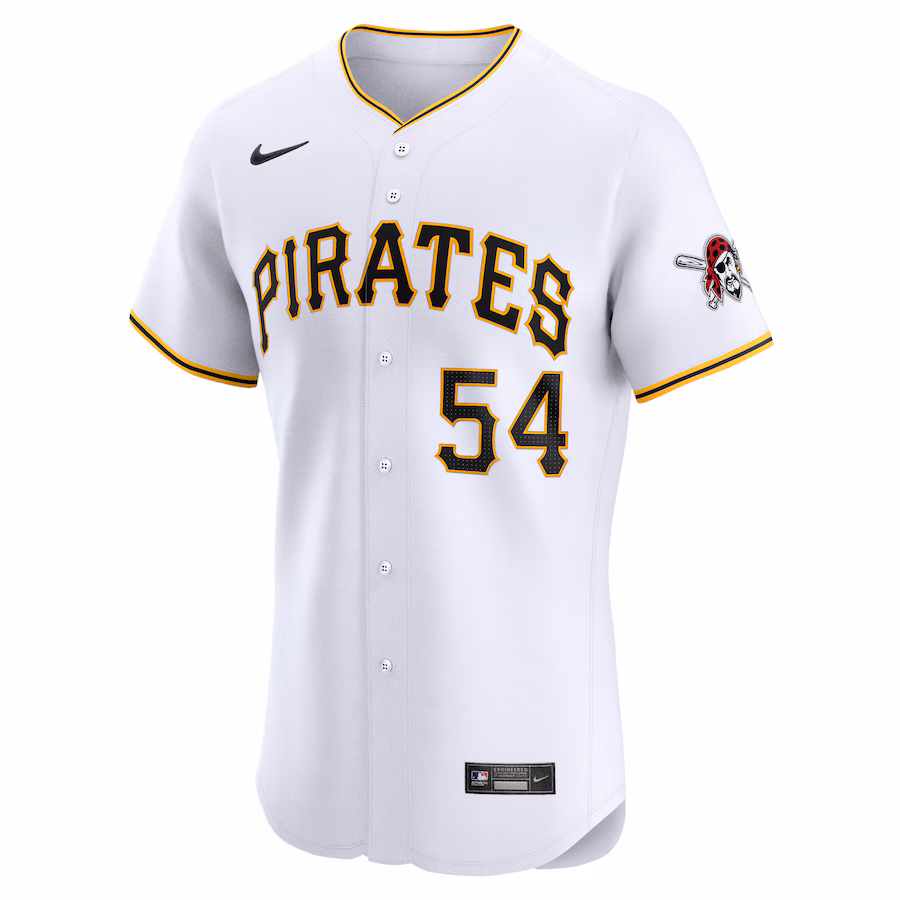 Women's Pittsburgh Pirates Martin Perez Nike White Home Elite Player Jersey